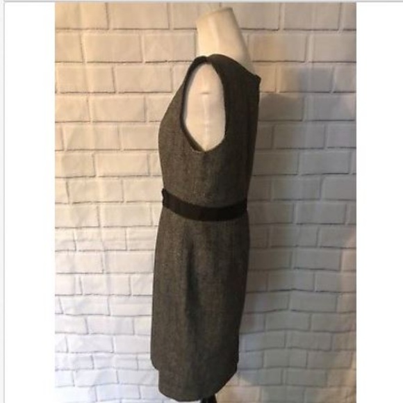 Banana Republic Gray Career Dress Sz 10 Sheath - Picture 2 of 6